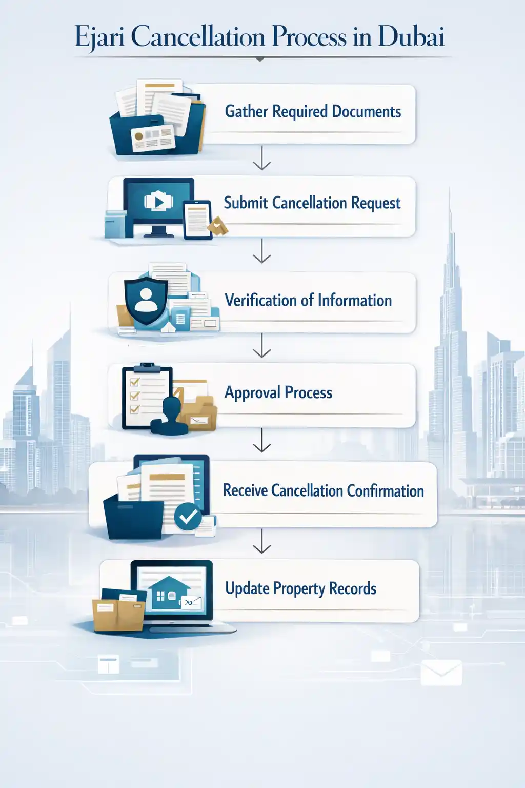 Ejari Cancellation Process in Dubai