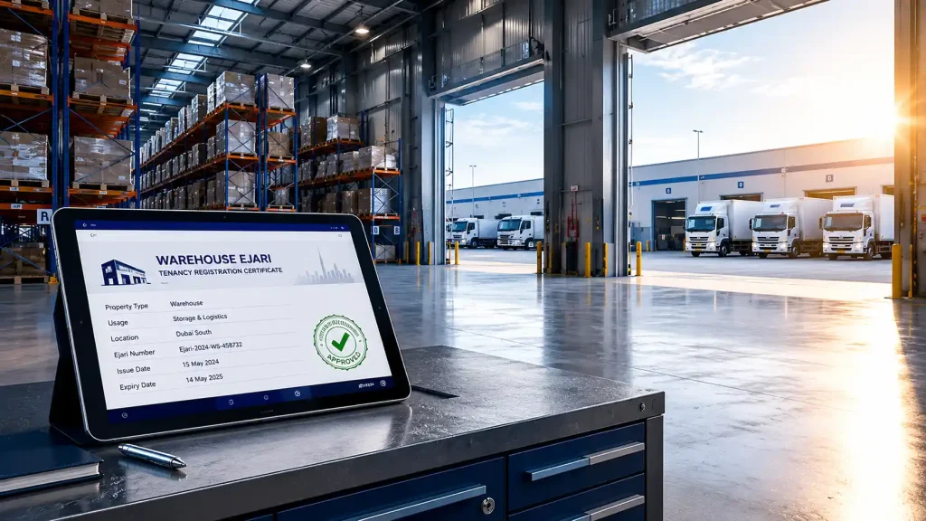 Warehouse Ejari Registration in Dubai