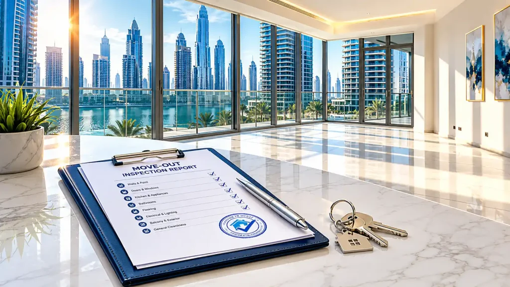 how to get security deposit back from landlord in Dubai