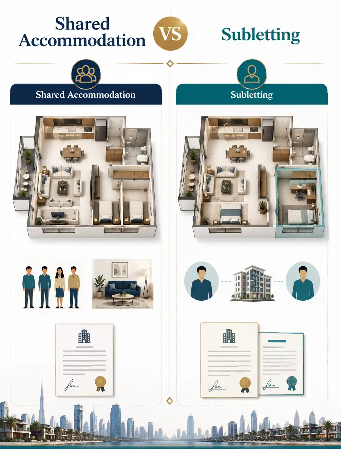 RERA Rules: Shared Accommodation vs Subletting