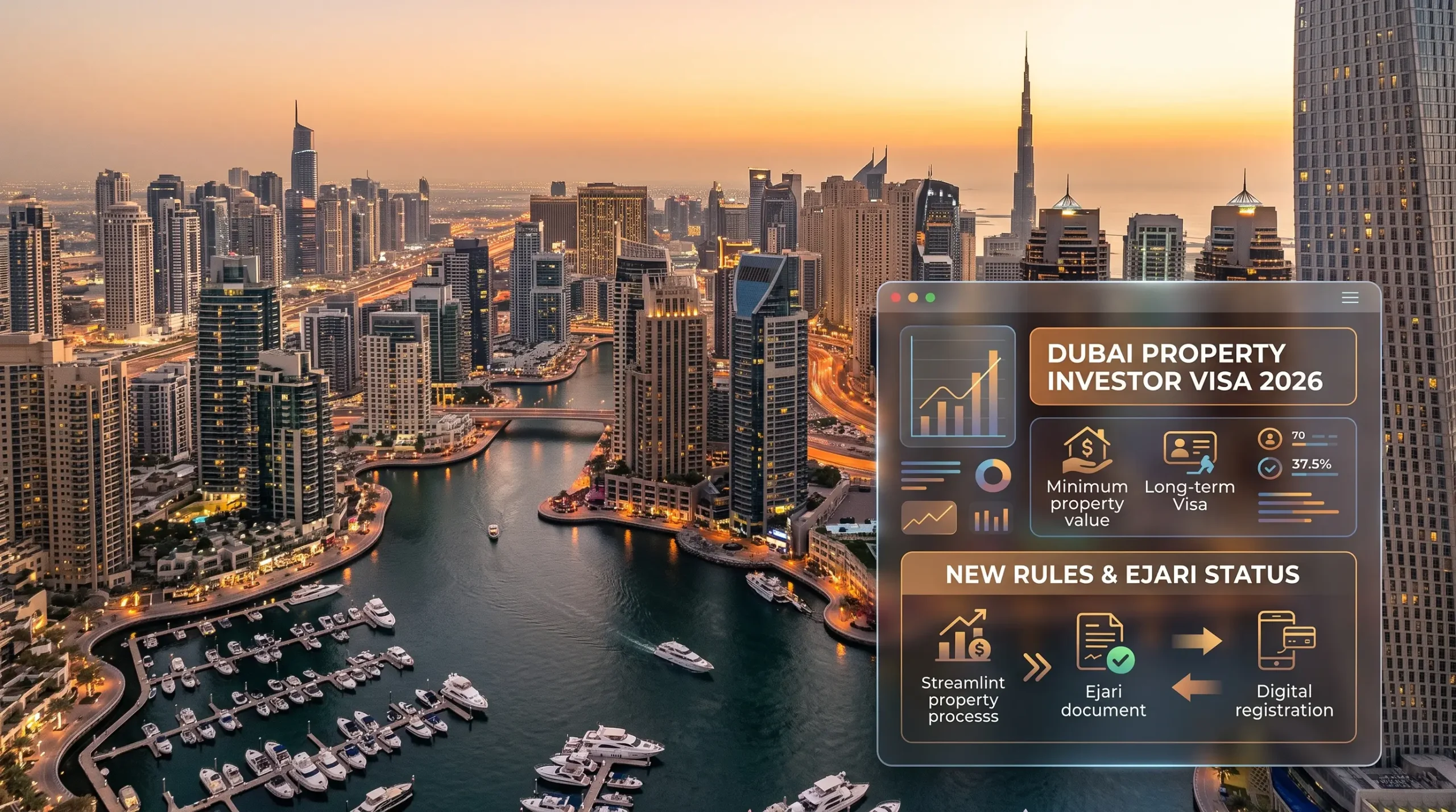 Dubai property investor visa 2026. Learn what changed on the DLD Cube platform, how it compares to the Golden Visa, and whether Ejari still matters.