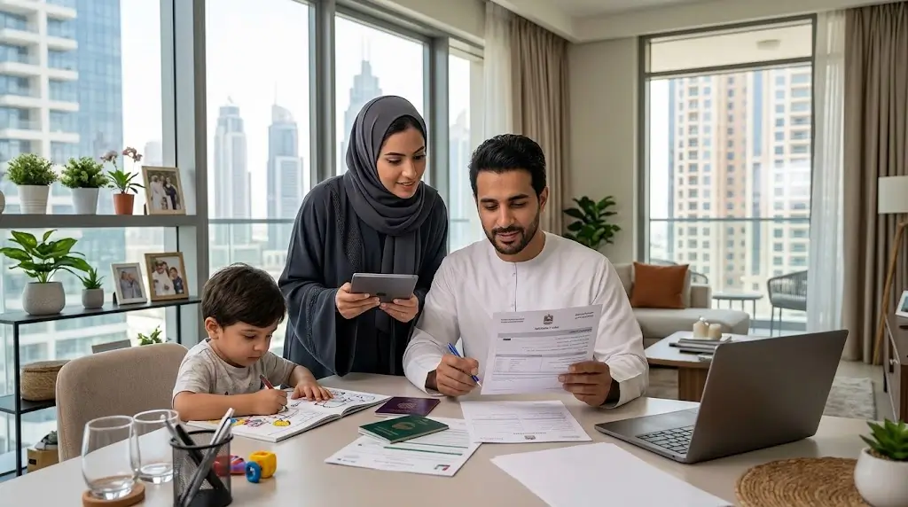 Ejari for Dubai family visa explained: learn which lease you need to sponsor your spouse, children, or parents in 2026. Ejari for Dubai family visa explained: learn which lease you need to sponsor your spouse, children, or parents in 2026.