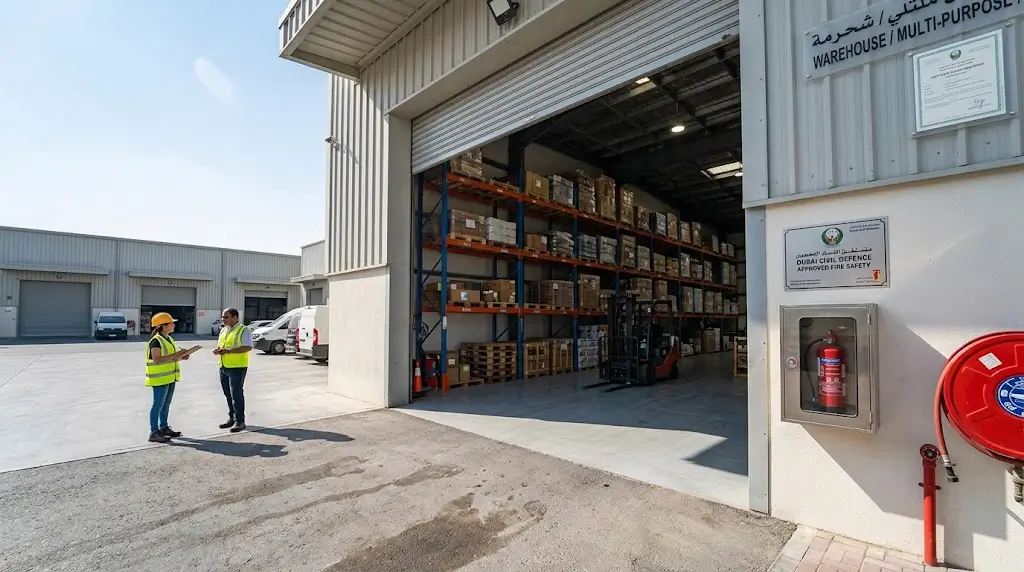 Warehouse Ejari registration explained: learn the clearances, Civil Defence steps, and zone rules for Dubai warehouses.